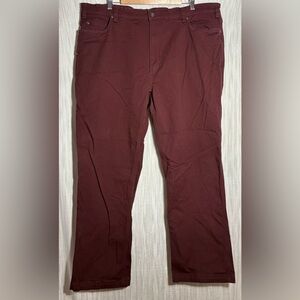 Duluth Trading Co Men's Dark Red Chinos